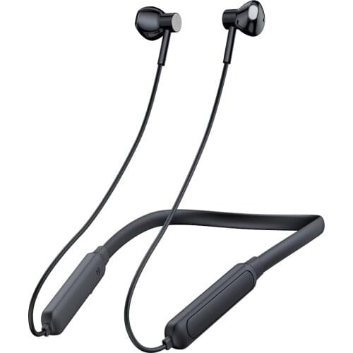 Earphone Bluetooth 5.0 Wireless Headset Magnetic Neckband Earphones IPX5 Waterproof Sport Earbud with Noise Cancelling Mic
