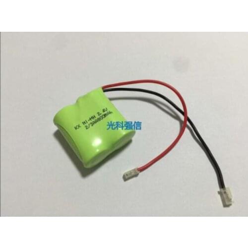 2PCS/lot New Ni-MH 2/3AAA 2.4V 500mAh Ni-MH 2/3 AAA Rechargeable Battery Pack With Plugs For Cordless Phone