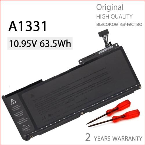 Genuine Laptop Battery for Apple MacBook Unibody 13" A1342 (Late 2009 Mid 2010) fits 020-6582-A MC233LL/A MC207LL/A batteria