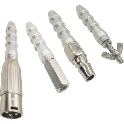 Reciprocating Linear Machine Pneumatic Fittings 3 Prong XLR Canon Connector End Connector