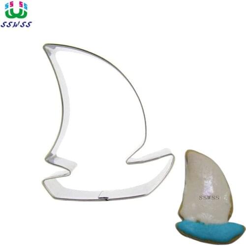 Direct Selling,Feluccas Shape Cake Decorating Fondant Cutters Tools,Pirates of the Caribbean Cake Cookie Biscuit Baking Molds