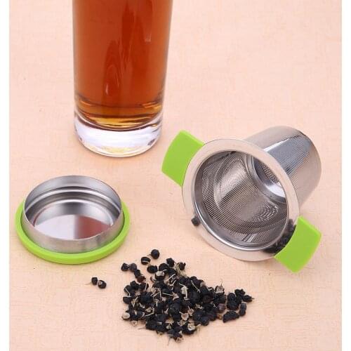 Stainless Steel Tea Infuser Reusable Duck Beak Tea Filter Leaves Strainer Mesh Filter with Handle for Home Teaware