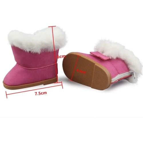 Warm Boots Wear For New Born Baby Doll 17 inch 43cm Doll Accessories