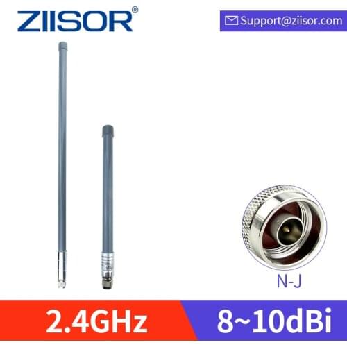 Outdoor 2.4GHz Router Antenna Wifi Extender N Male Omni Antenna Waterproof High Gain Antena Signal Amplifier 2400M TX2400-BLG-30