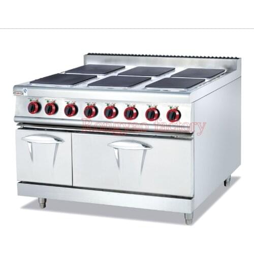 Vertical Electric Six Panels Cooking Stove Even The Oven