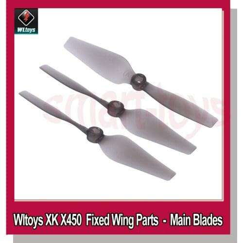 Wltoys XK X450 Propellers X450-005 Original Blades for Wltoys X450 Fixed Wing RC Airplanes Aircraft Parts