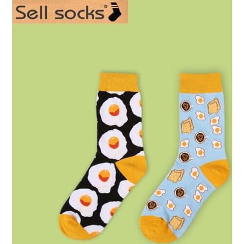 New Autumn winter Dessert food creative pattern high quality cotton women socks fashin sock long EUR 35-40 1344