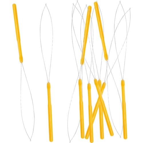 10Pieces Needle Insert Plastic Sewing Needle Threaders Sewing Tool for Hand Sewing Threading Supplies