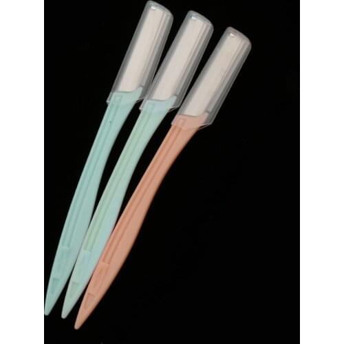 3pcs Face Eyebrow Hair Removal Trimmer Makeup Tool Kit Set Beauty