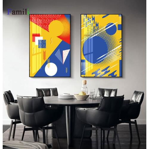 Watercolor Vase geometric Canvas Painting Art print Poster Picture Wall Modern Minimalist Bedroom Living Room Decoration