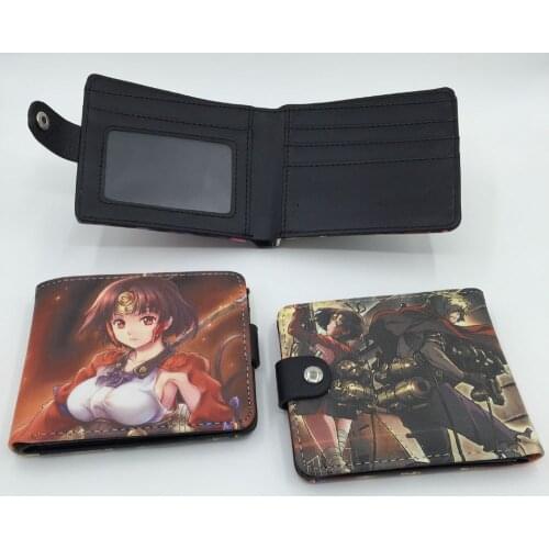 Anime Koutetsujou No Kabaneri Synthetic Leather Exquisite Wallet/Purse Printed w-Mumei
