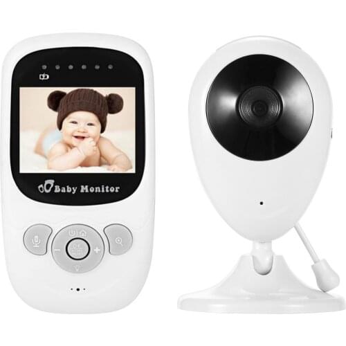 2.4G Wireless Baby Monitor Digital Camera Video Monitor Built-in Microphone Speaker Room Temperature Detection AU/UK/EU/US Plug