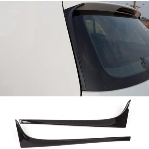Carbon Fiber Rear Window Side Spoiler Wing For GOLF 7 MK7 2014-2017 Auto Rear Window Mirror Tail Accessories Dropship