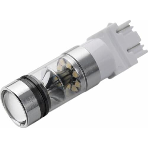 Black & Silver Long Life 50000 Hours Low Consumption 100W High Bright 20LED Reverse Lights 12V-24V Car Parking Bulb T25