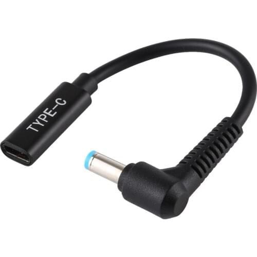 DP 5.5 x 1.7mm to Type-C Female Power Adapter Charger Cable