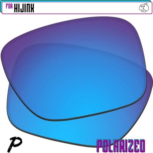 EZReplace Polarized Replacement Lenses for - Oakley Hijinx Sunglasses - Blue P