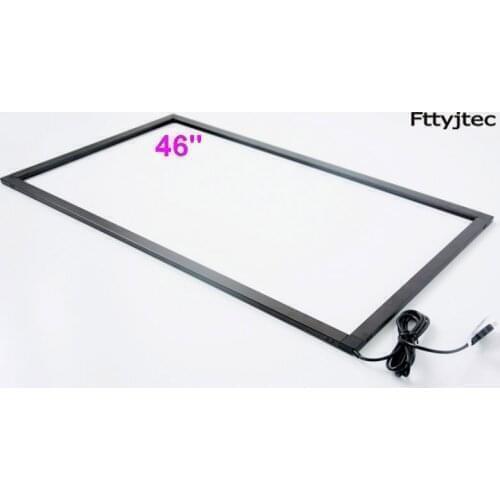 Fttyjtec 46'' 46inch Manufacturer 46 inch Multi IR Touch Screen, 15 touch points Infrared Touch Screen Frame for LED TV