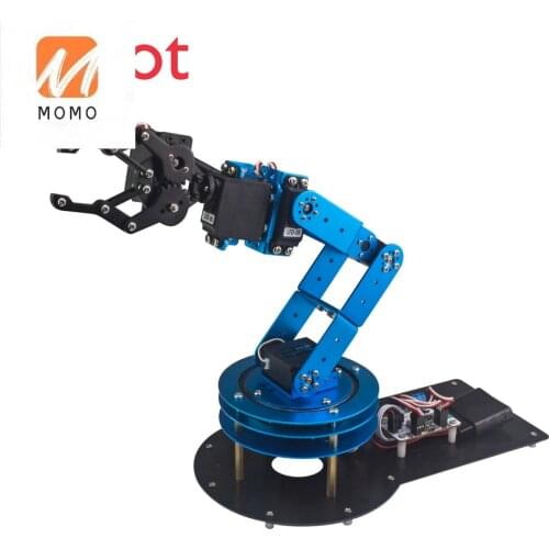 Hiwonder pro arm assembly educational sceince robotic arm kit STEM electric control automatic robotic arm