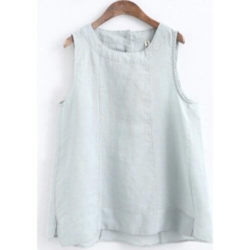 Женские хлопковые майки Johnature China At AliExpress