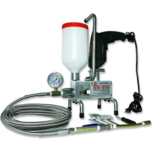 Grouting Machine Water Proof EPOXY / POLYURETHANE FOAM INJECTION PUMP Concrete Repair Crack Waterproof