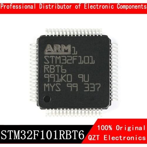 5pcs/lot new original STM32F101RBT6 STM32F101 LQFP64 microcontroller MCU In Stock