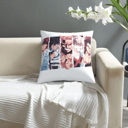 My Hero Academia pillowcase printed cushion cover sofa waist pillow pillow cover