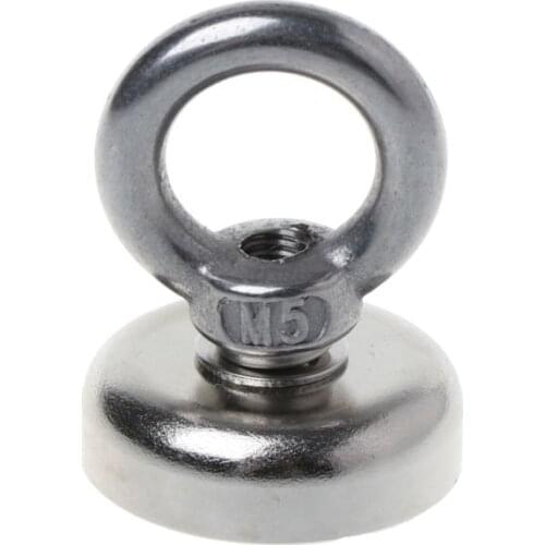 25mm Neodymium Magnet Strong Search Magnet Metal Detector Strong Salvage Magnet Pot Treasure Hunting Fishing Underwater Hot