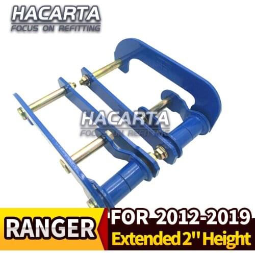 Front Coil Spacer Struts and Rear G Shackles Lift Up 2 inch 4WD Lifting Kits For RANGER 2012+/BT50 2012