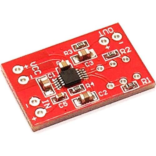 Microphone Preamplifier Board SSM2167 Low Voltage, Low Noise Compression Module DC 3V-5V Single Channel Microphone Preamplifier