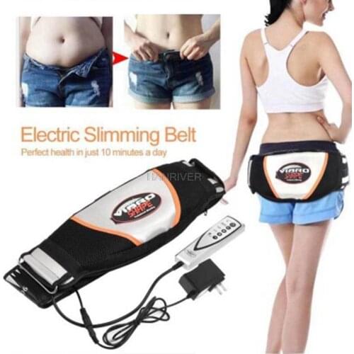 Full-body massage fat slimming belts, massage belt vibration power plate slimming massage waist belt massager