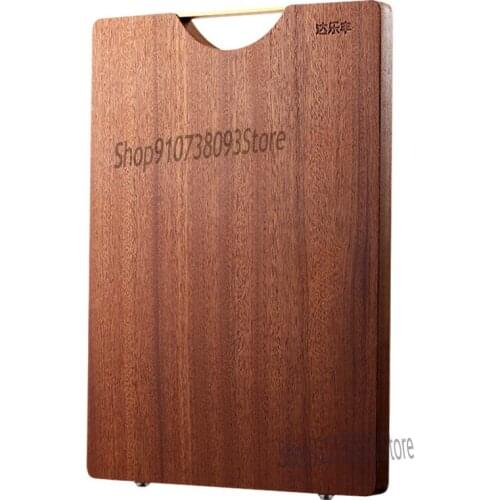 Ebony Whole Wood Cutting Board Antibacterial And Mould Proof Household Solid Wood Cutting Board Kitchen Cutting Board