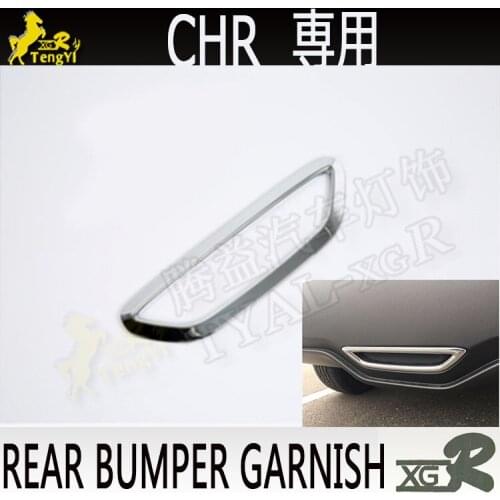XGR reflector rear garnish for chr c-hr ch-r 2017 2018 2019