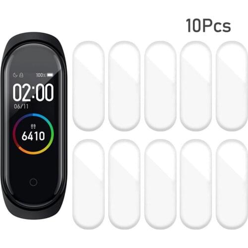 Xiaomi Mi Band 5 Screen Protector Soft Film For Xiaomi Mi Band 5 Smart Bracelet Accessories Full Screen Permeability Film