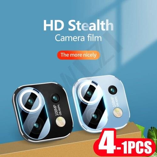 4-1Pcs 9H Camera protector for Xiaomi Mi 11 11X Pro 11i 10 Ultra 10S 10T 9 SE 9T 8 Lite Camera Lens film screen protector Glass