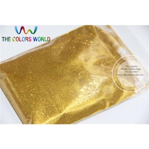 0.08MM 003 finner size Regular Gold Color Glitter for nail decoration or other decorative purposes