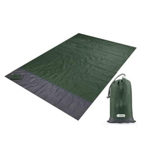 1Pc Folding Camping Mat Outdoor Moisture-proof Mat Folding Picnic Mat Ultra-light Portable Lawn Mat Waterproof Pocket Beach Mat