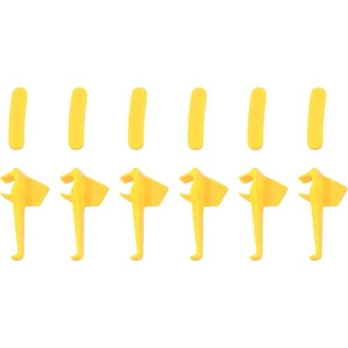 12x Tyre Changer Part Nylon Mount Demount Head Duck head Insert Rim Protector