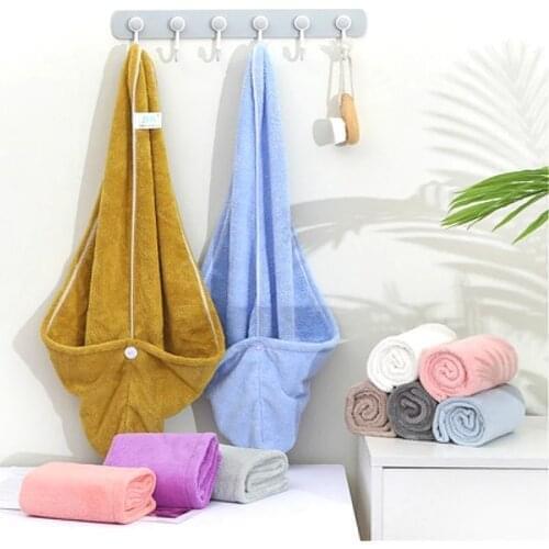 4@# Water Absorption Quick Drying Fast Drying Hair Hat Bath Towel Rapid Absorbent Towel Cap Turban Wrap Soft Shower Hat