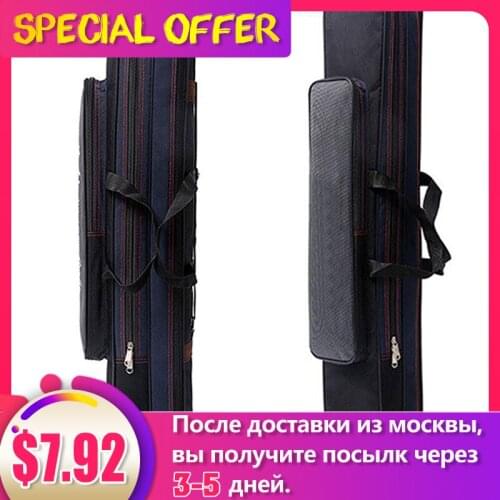 Waterproof Fishing Bag Case For Fishing Tools 2/3 Layer Canvas Outdoor Telescopic Multifunctional Backpack Fish Bag