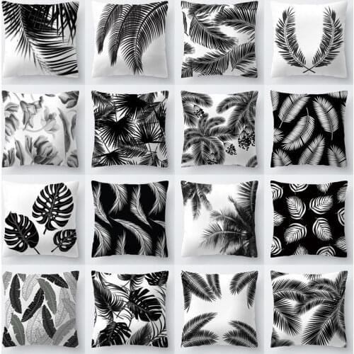 Christmas Tree Snow Gift Red Pattern Cushion Cover Polyester 45*45cm Decorative Pillowcase New Year Sofa Home PillowCover 41038