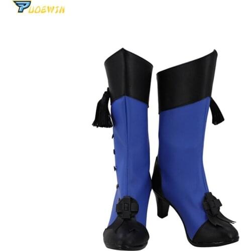Black Butler Kuroshitsuji Ciel Phantomhive Cosplay Shoes Boots