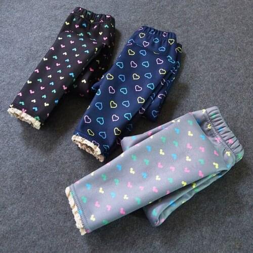 Kids Thicken Leggings Girls Autumn Winter Plus Velvet Trousers Baby Girls Boys Pants Infantil New Childrens Clothing Clothes
