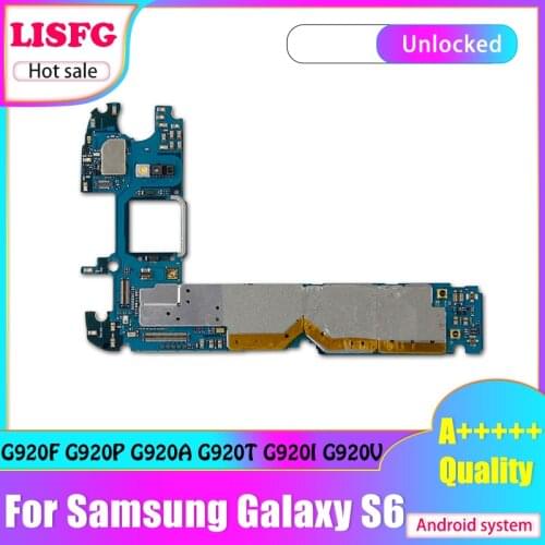 Europe Version for Samsung Galaxy S6 Motherboard G920F G920P G920A G920T G920I G920V Original Board Main Board with Full Working