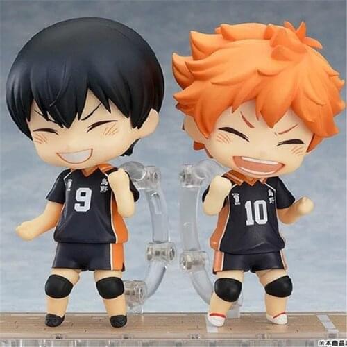 Haikyu Anime Figure Hinata Shoyo Kageyama Tobio Action Figures Cute Toys Collector Brinquedos Sport Doll Figurine