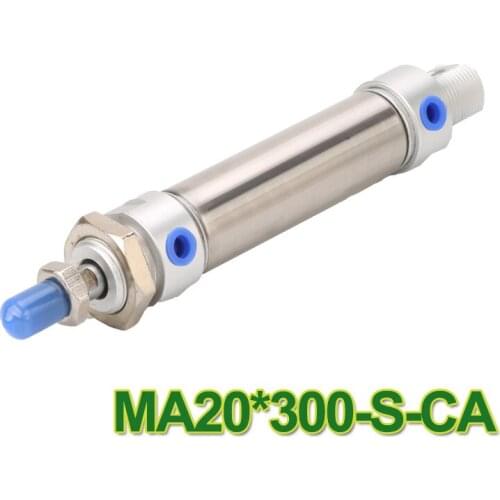 MA20*300 Airtac Type Pneumatic Cylinder around mini Air Cylinder 20mm bore 300 stroke MA20-300-S-CA