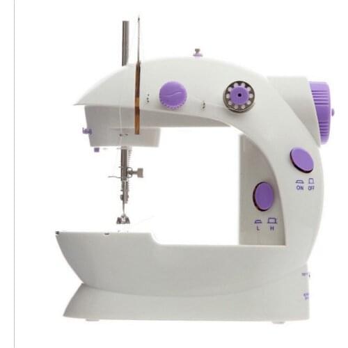 Sewing Machine Portable Mini Desktop Foot Pedal Night Light Household Straight Line Cutter Automatic Winding Mending