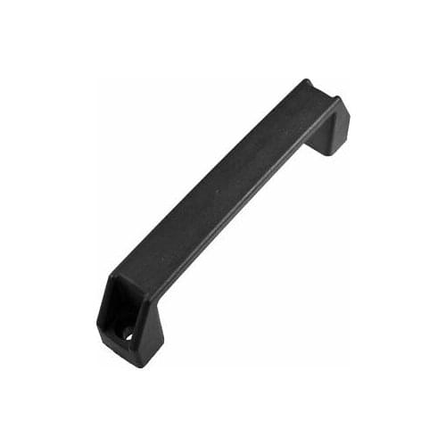 Hardware Parts Black Plastic Cabinet Puller Handle Grip 200mm Long
