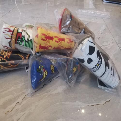 Fashion rat golf putter cover pu leather waterproof golf headcover worm covers Las headcover