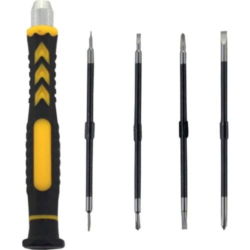 5 in 1 Combination Screwdriver Set Key 8801A/8801B T2 T4 T5 T6 PH00 PH000 0.8 1.2 Pentalobe Screwdriver Bits Handle