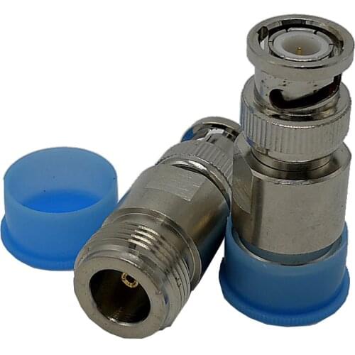 5pcs N to BNC RF adapter connector BNC Male To N Female Plug RF Connector